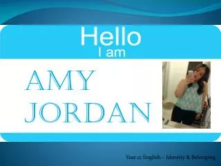 Amy Jordan
