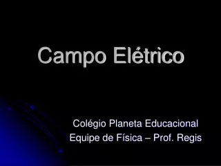campo el trico