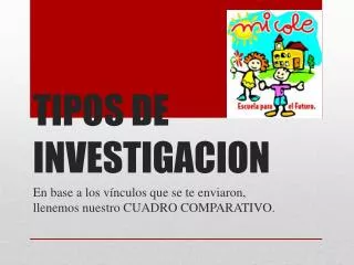 tipos de investigacion