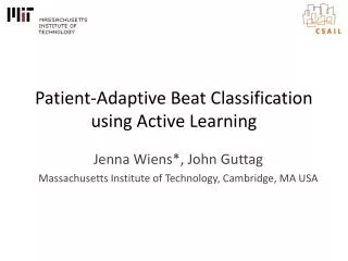 Patient-Adaptive Beat Classification using Active Learning