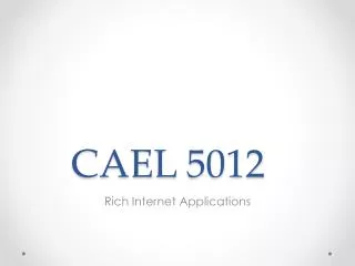 CAEL 5012