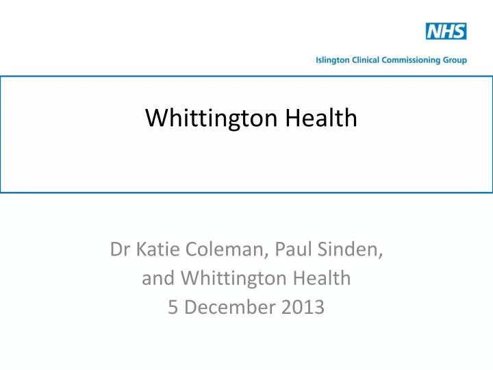 whittington health