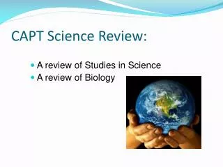 CAPT Science Review: