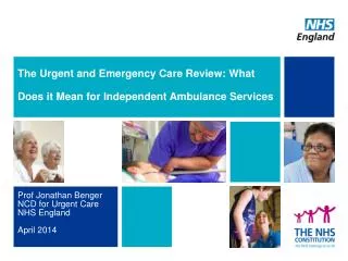 The Urgent and Emergency Care Review: What Does it Mean for Independent Ambulance Services