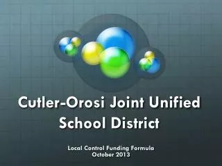 Cutler-Orosi Joint Unified School District