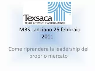 MBS Lanciano 25 febbraio 2011