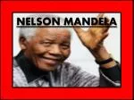 NELSON MANDELA - slide 1
