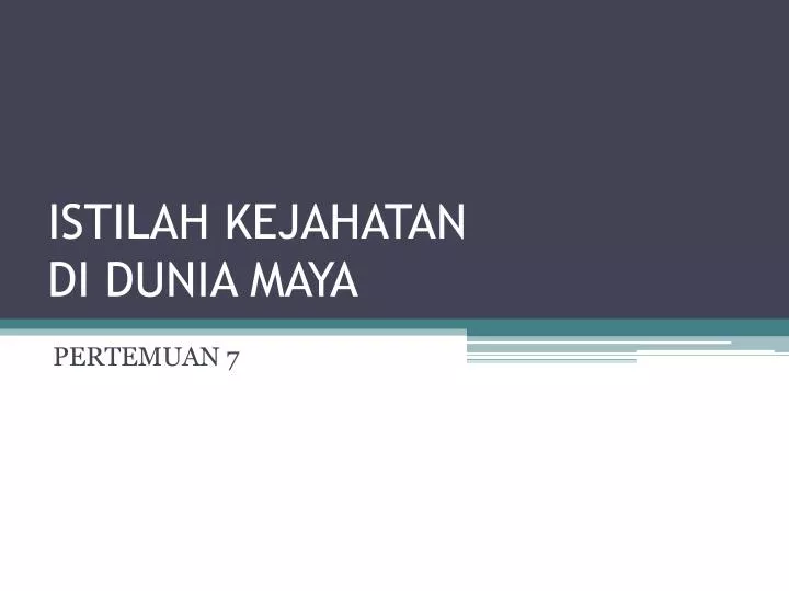 istilah kejahatan di dunia maya