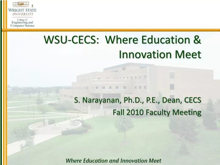 wsu cecs where education innovation meet