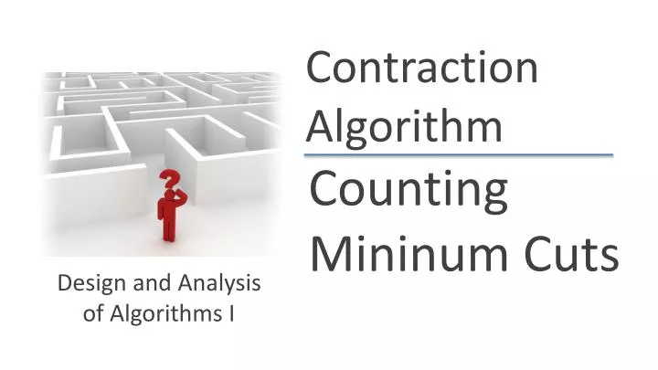 counting mininum cuts