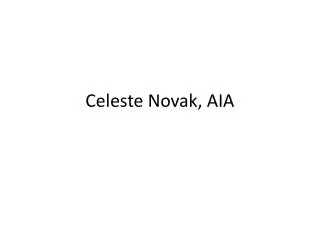 celeste novak aia