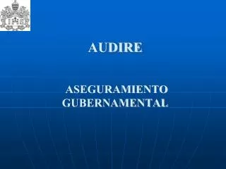 audire aseguramiento gubernamental
