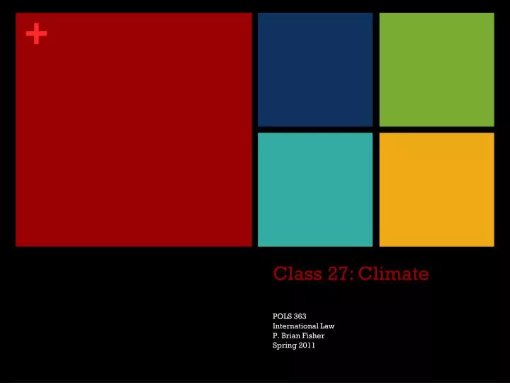 class 27 climate
