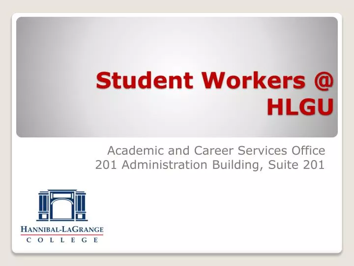 student workers @ hlgu