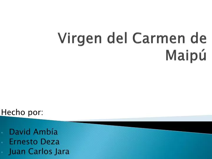 virgen del carmen de maip