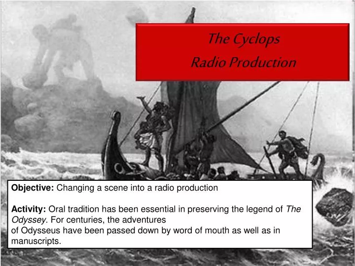 the cyclops radio production