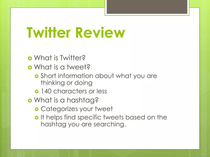twitter review