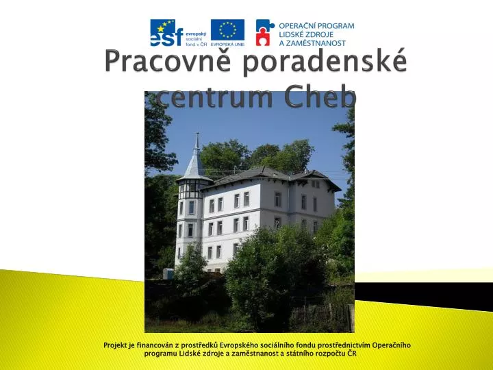 pracovn poradensk centrum cheb