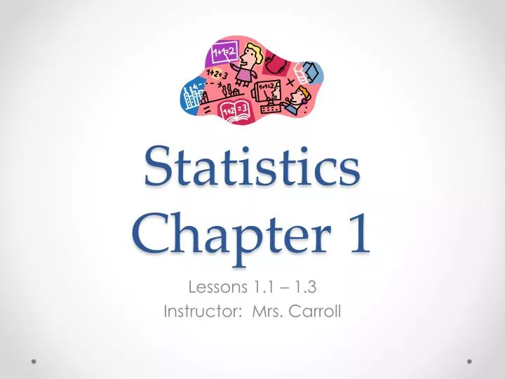 statistics chapter 1