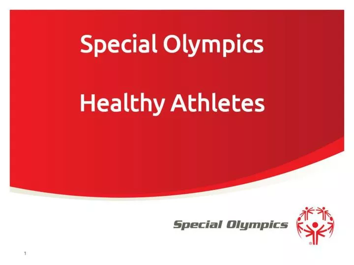 special olympics healthy athletes