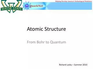 Atomic Structure