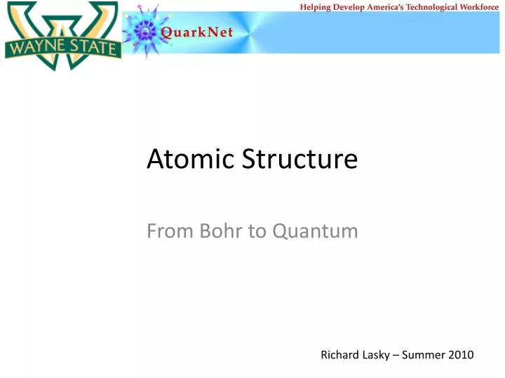 atomic structure