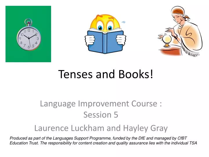 tenses and books