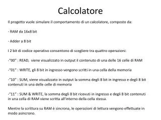 calcolatore