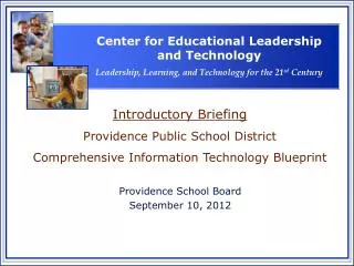 Providence School Board September 10, 2012