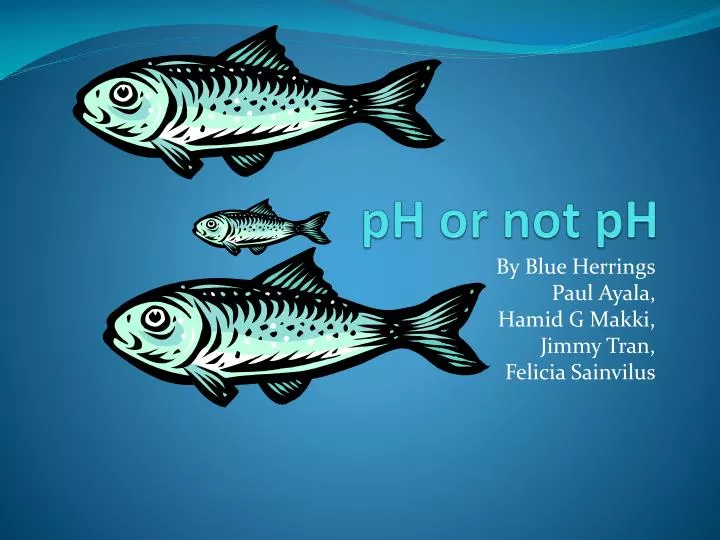 ph or not ph