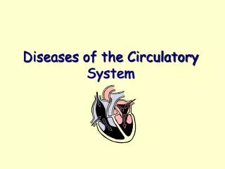 Diseases of the Circulatory System