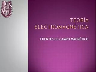 teor a electromagn tica