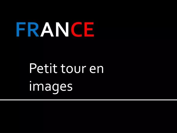 petit tour en images