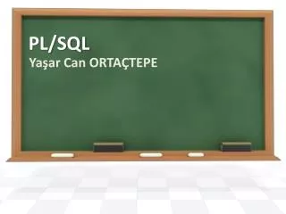 PL/SQL