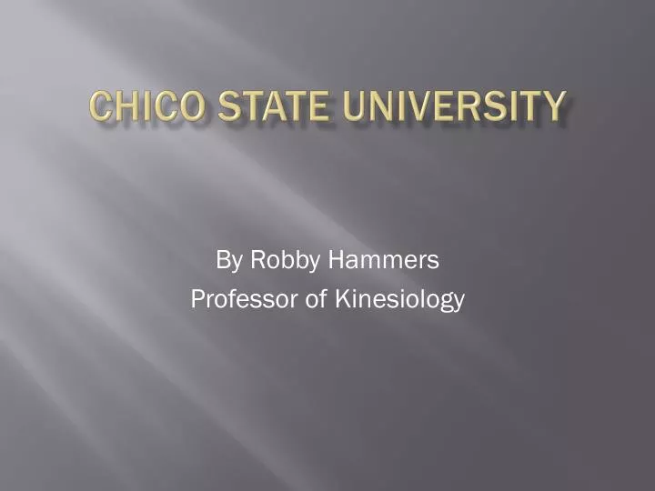 chico state university