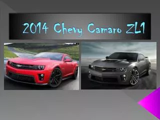 2014 Chevy Camaro ZL1