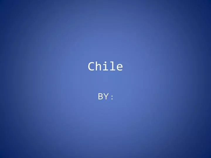 chile