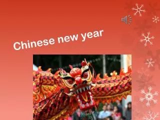 chinese new year