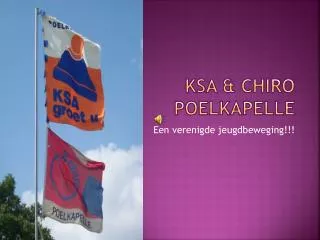 ksa chiro poelkapelle