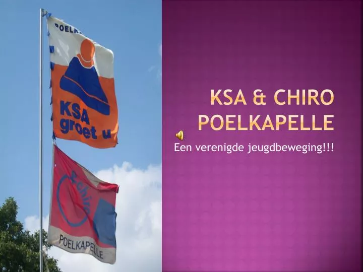 ksa chiro poelkapelle