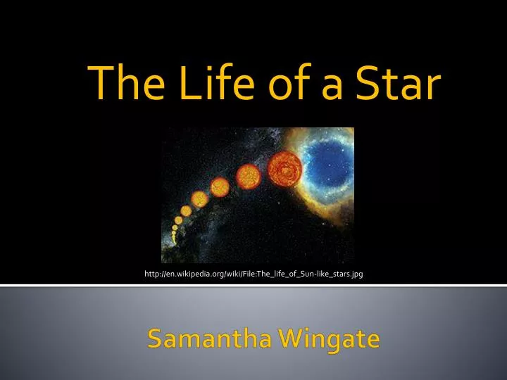 the life of a star
