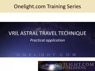 Onelight Training Series