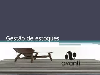 gest o de estoques