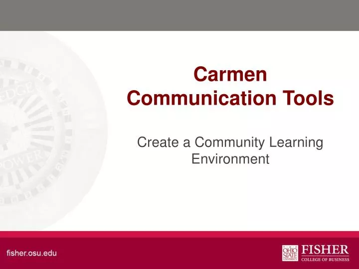 carmen communication tools