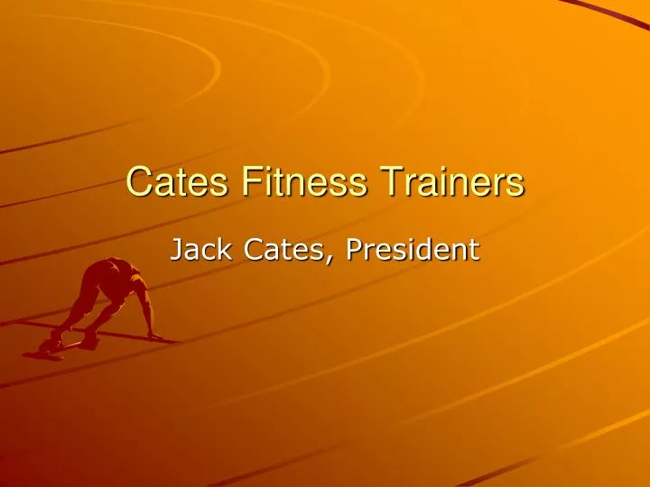 cates fitness trainers
