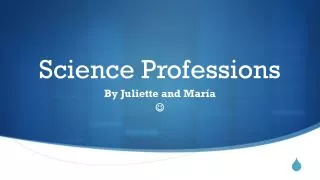 Science Professions