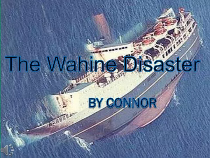 the wahine disaster