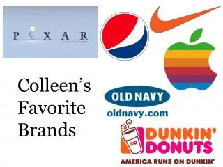 Colleen’s Favorite Brands