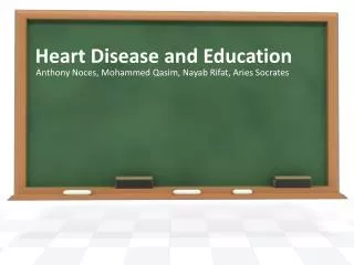 Heart Disease and Education