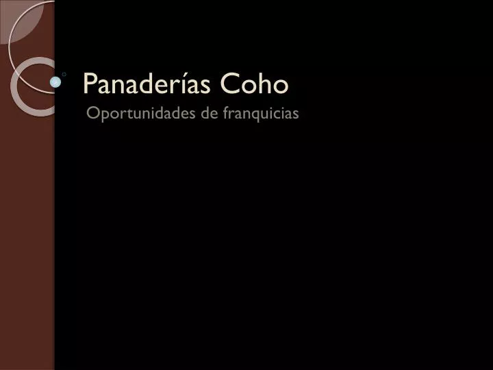 panader as coho